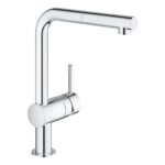 MINTA ΜΠΑΤΑΡΙΑ ΝΕΡΟΧΥΤΗ L-SPOUT 1/2″ ΧΡΩΜΕ 32168000 GROHE
